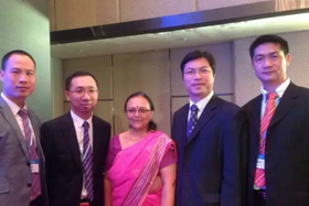 廣東省長(zhǎng)率廣州科萊思誠(chéng)鋁業(yè)有限公司等團(tuán)訪問(wèn)印度 廣東省長(zhǎng)率廣州科萊思誠(chéng)鋁業(yè)有限公司等團(tuán)訪問(wèn)印度